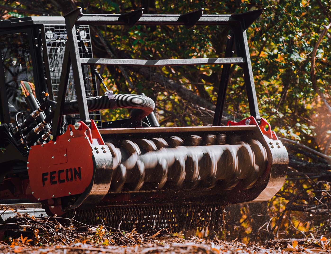 Bull Hog Tractor Mulching Attachments FECON