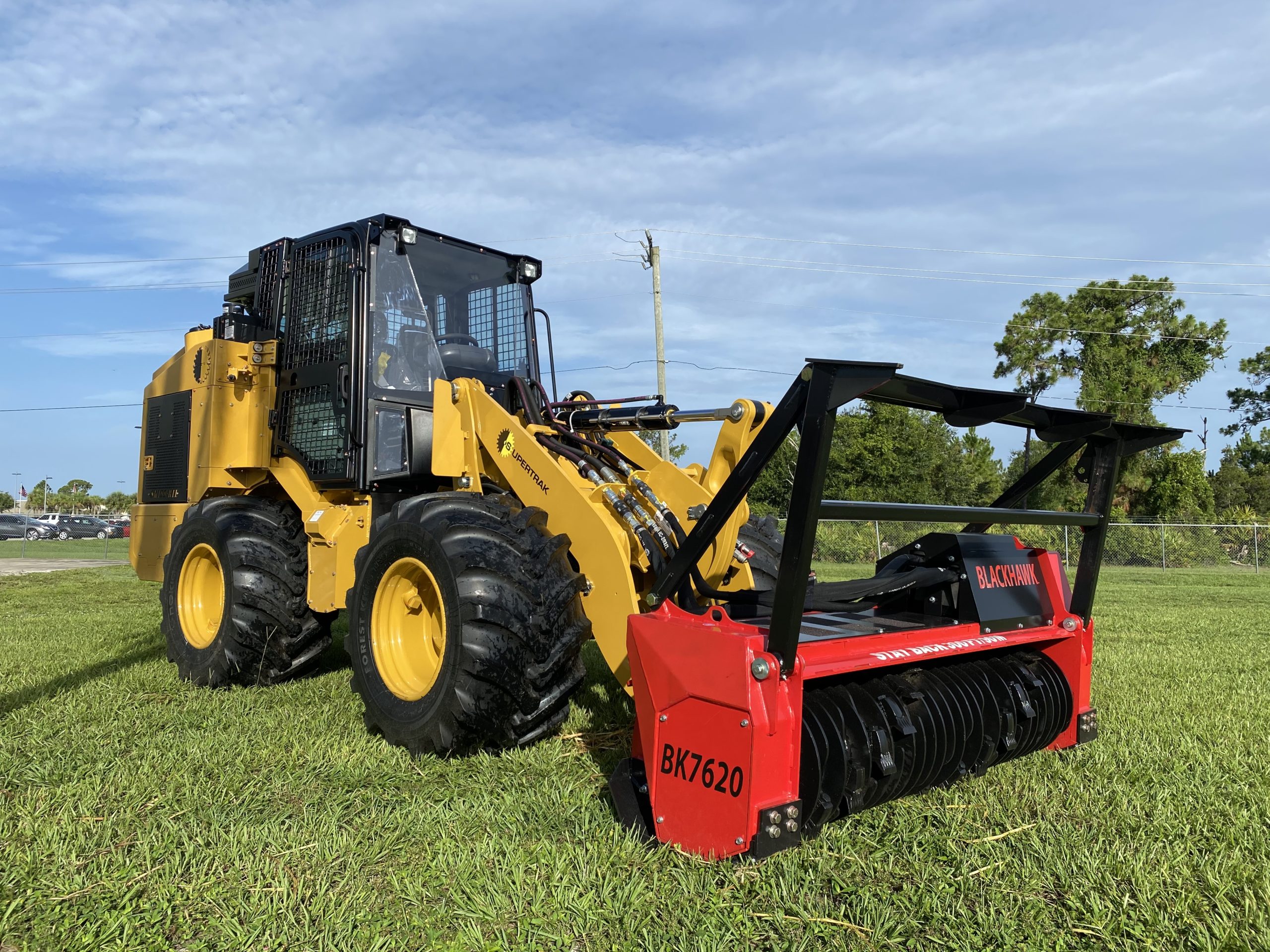 Blackhawk Skid Steer Mulching Attachment FECON