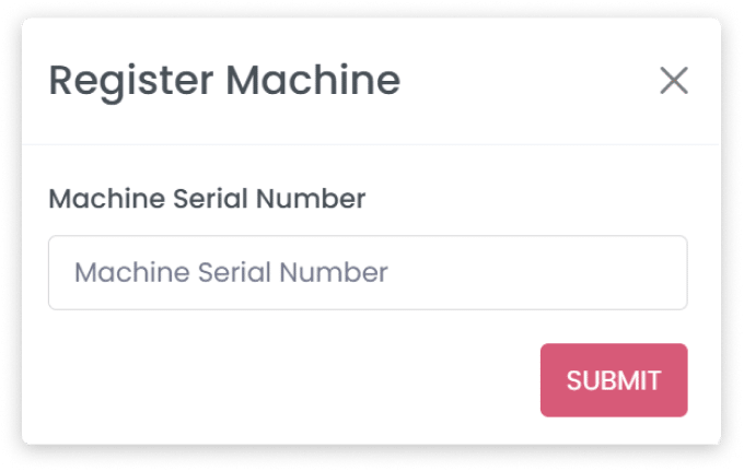 Enter Serial Number