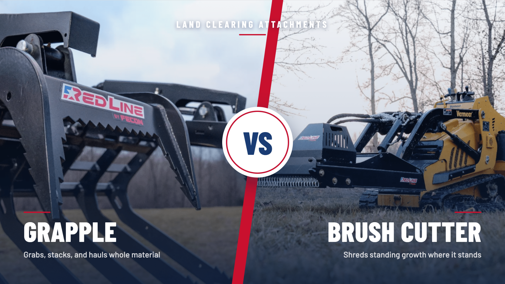 grapple vs cutter Brush Cutter vs Brush Grapple: Which One Your Crew Needs
